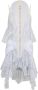 Balmain Robe courte à dentelle Blauw Dames - Thumbnail 1