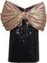 Balmain Mini-jurk met pailletten Zwart - Thumbnail 1