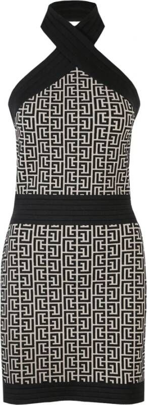 Balmain Short Dresses Zwart Dames