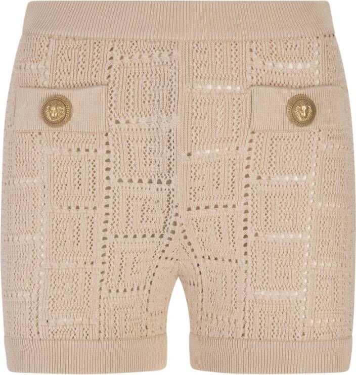 Balmain Short Shorts Bruin Dames