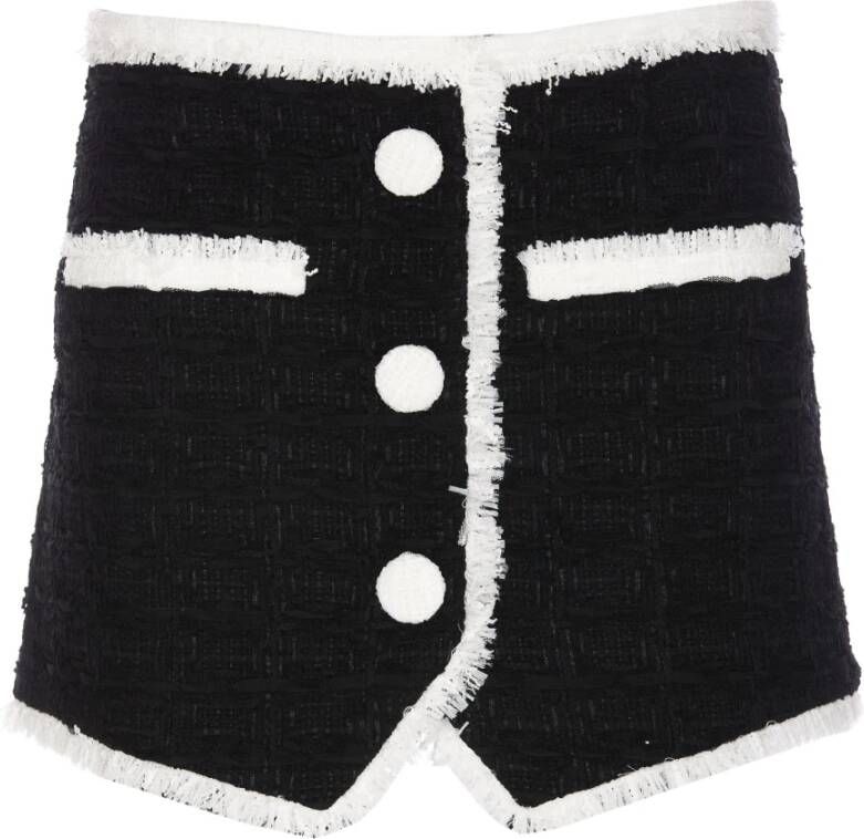 Balmain Short Skirts Zwart Dames