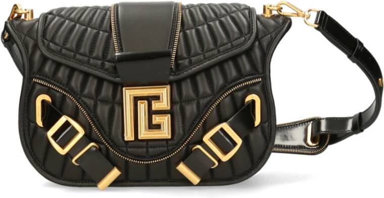 Balmain Stijlvolle Cross Body Tas Zwart Dames