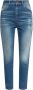 Balmain Slim-fit denim jeans met gouden details Blue Dames - Thumbnail 1