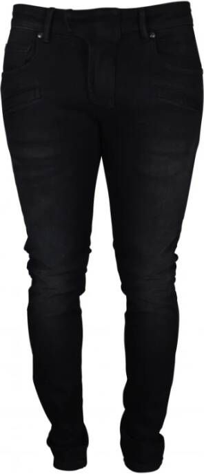Balmain Slimfit-jeans Zwart Dames