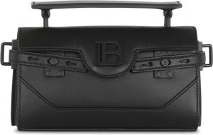 Balmain Smooth leather B-Buzz 19 bag Zwart Heren
