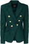 Balmain Stijlvolle Jassen voor Mannen en Vrouwen Groen Dames - Thumbnail 1