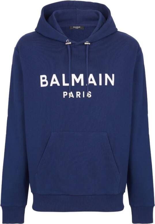 Balmain Stijlvolle Sweaters Blauw Heren