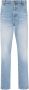 Balmain Luxe Monogram Straight-Leg Jeans Blauw Heren - Thumbnail 1