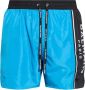 Balmain Heren Boxer Stijl Zwembroek Blauw Heren - Thumbnail 1