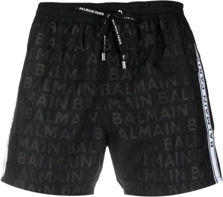 Balmain Strandkleding Zwart Heren