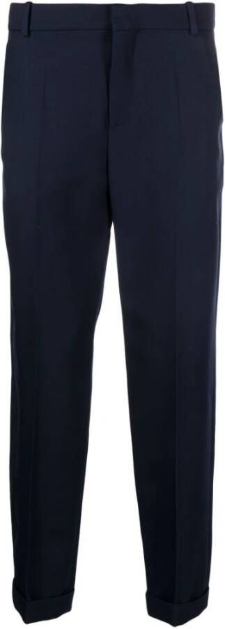Balmain Suit Trousers Blauw Heren