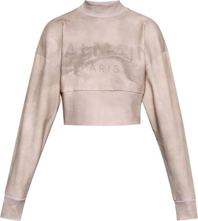 Balmain Tops Beige - Foto 7