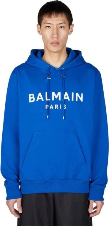 Balmain Sweatshirts & Hoodies Blauw Heren