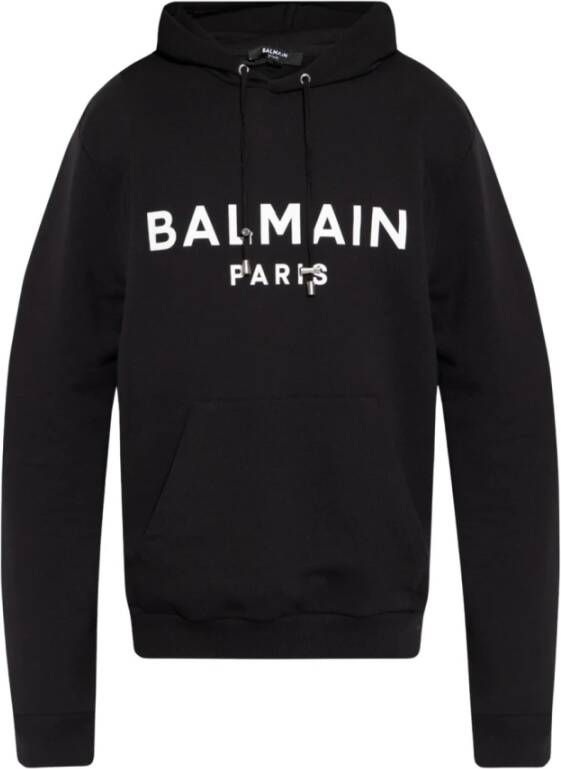Balmain Sweatshirts Hoodies Zwart Heren