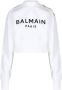 Balmain Witte Sweater van Biologisch Katoen White Dames - Thumbnail 1