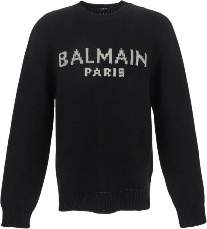 Balmain Sweatshirts Zwart Heren