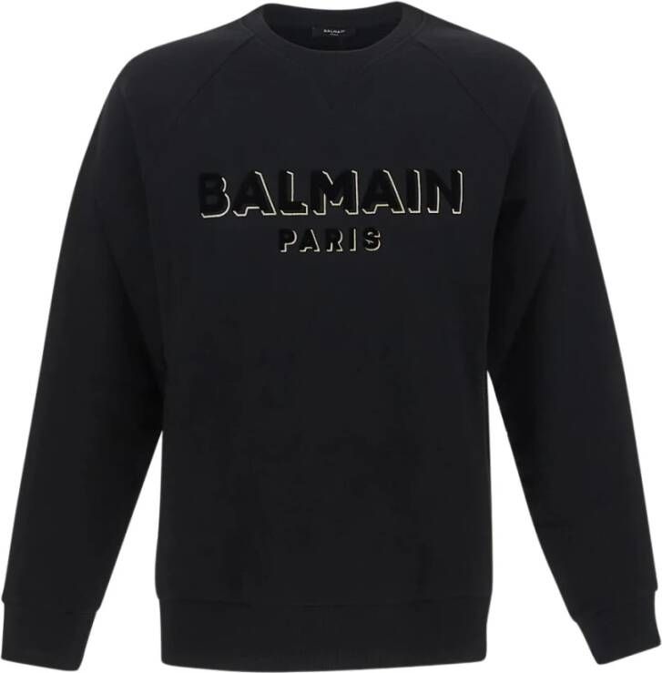 Balmain Sweatshirts Zwart Heren
