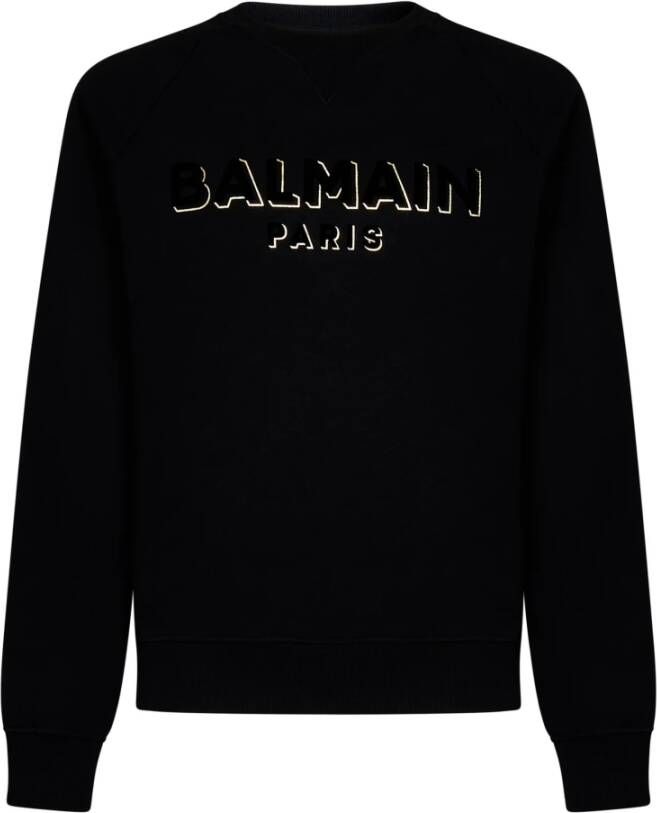 Balmain Sweatshirts Zwart Heren