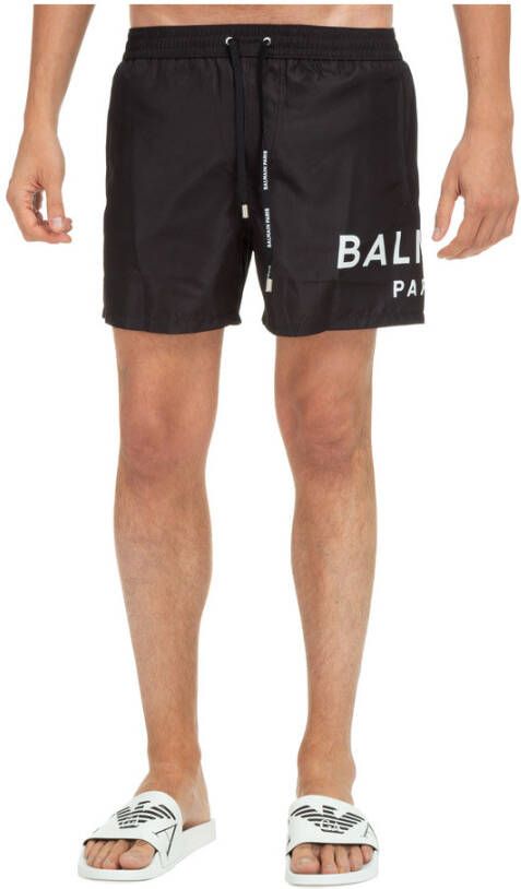 Balmain Swim shorts Zwart Heren