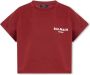 Balmain T-shirt met logo Rood Dames - Thumbnail 1