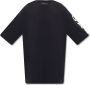 Balmain Oversized ecologisch ontworpen katoenen T-shirt met logoprint Black Heren - Thumbnail 3
