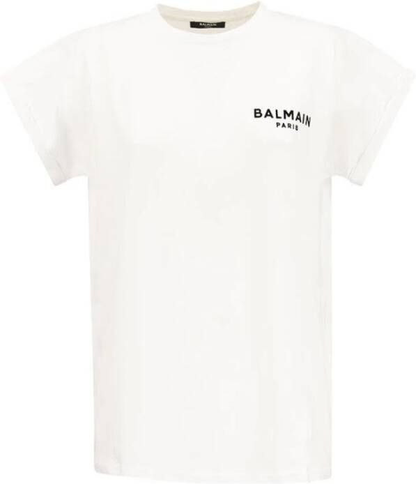 Balmain T-shirt Wit Dames