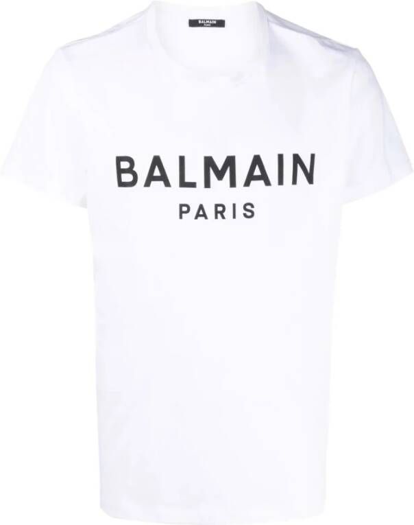 Balmain Moderne Heren T-Shirt Bruin Heren
