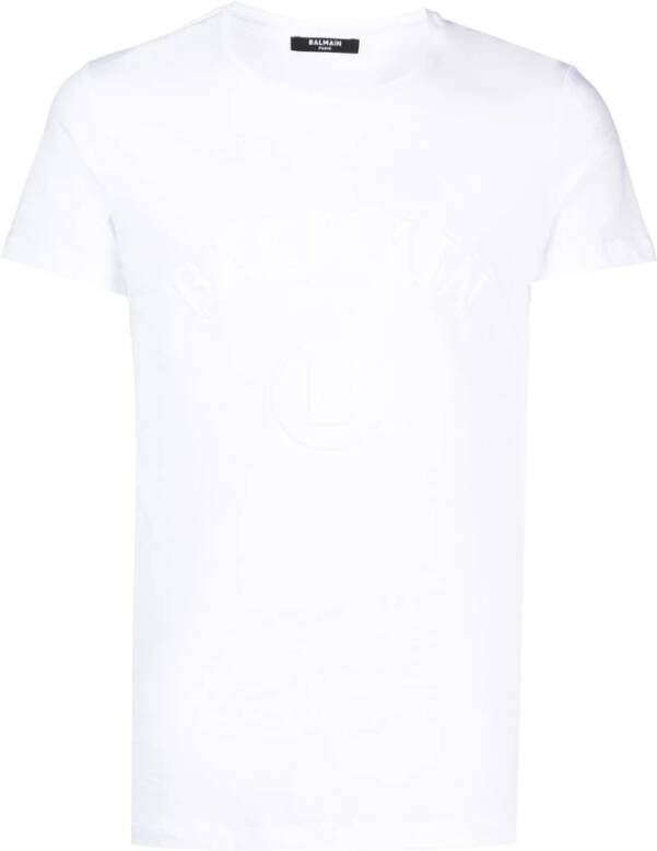 Balmain T-shirt White Heren