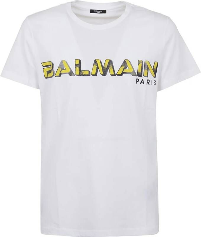 Balmain T-shirt Wit Heren