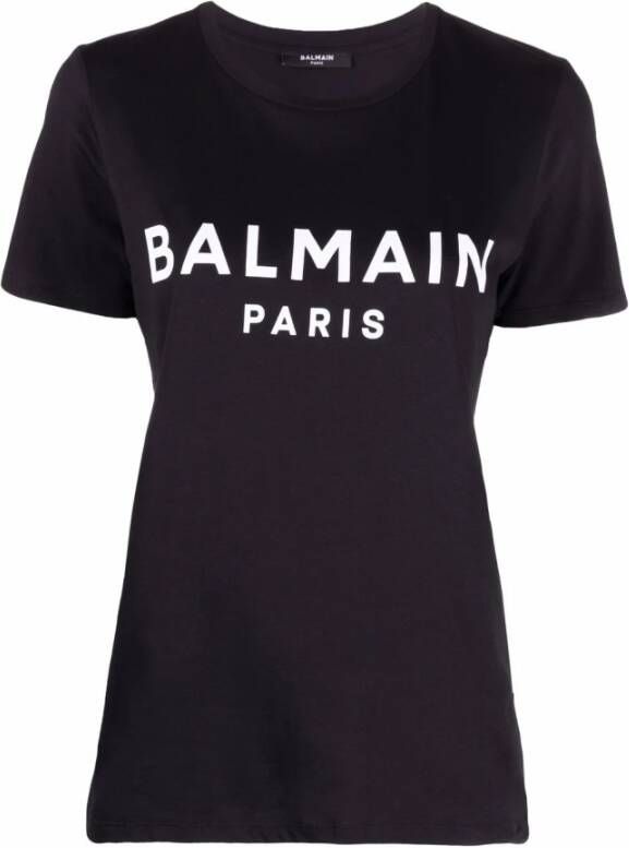 Balmain T-shirt Zwart Dames