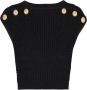 Balmain Cropped top Goud - Thumbnail 1