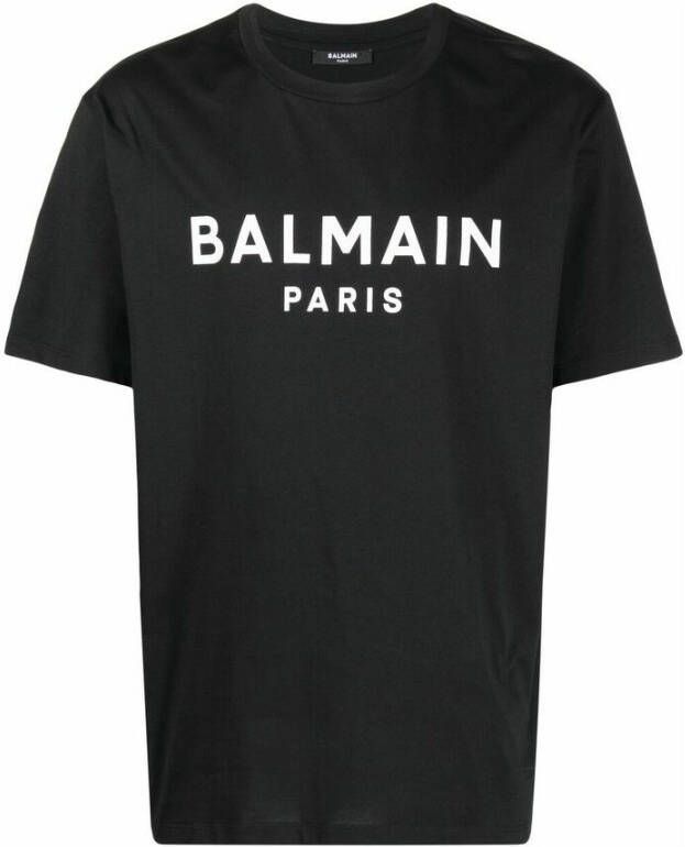 Balmain T-shirt Zwart Heren