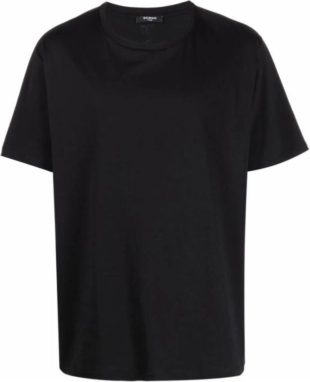Balmain T-shirt Zwart Heren