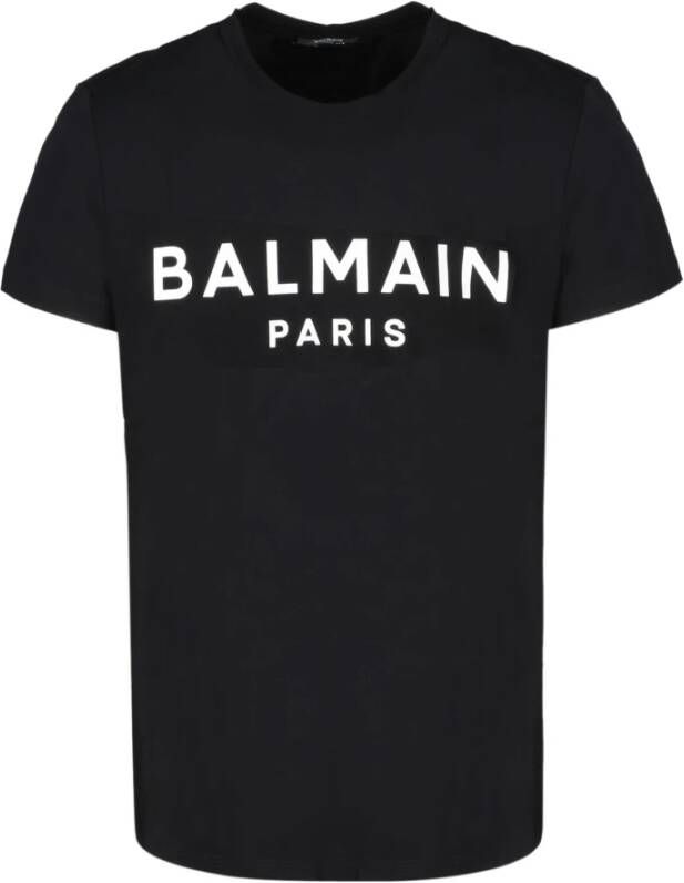 Balmain T-shirt Zwart Heren