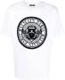 Balmain Zwart T-shirt met korte mouwen en logo print Wit Heren - Thumbnail 1