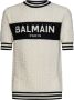 Balmain Witte T-shirts & Polos voor Heren Aw23 Wit Heren - Thumbnail 8