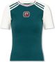Balmain T-shirt met monogram Green Dames - Thumbnail 1