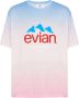 Balmain x Evian T-shirt met kleurverloop Roze - Thumbnail 1