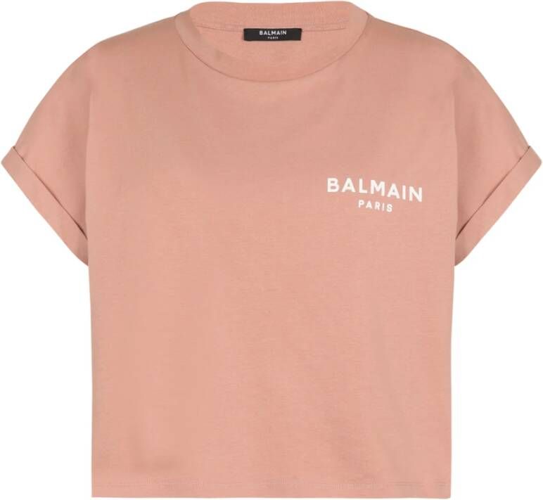 Balmain T-Shirts Roze Dames