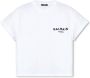 Balmain Logo Grafische Katoenen T-shirt White Dames - Thumbnail 1