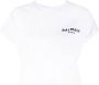 Balmain Logo Grafische Katoenen T-shirt White Dames - Thumbnail 1