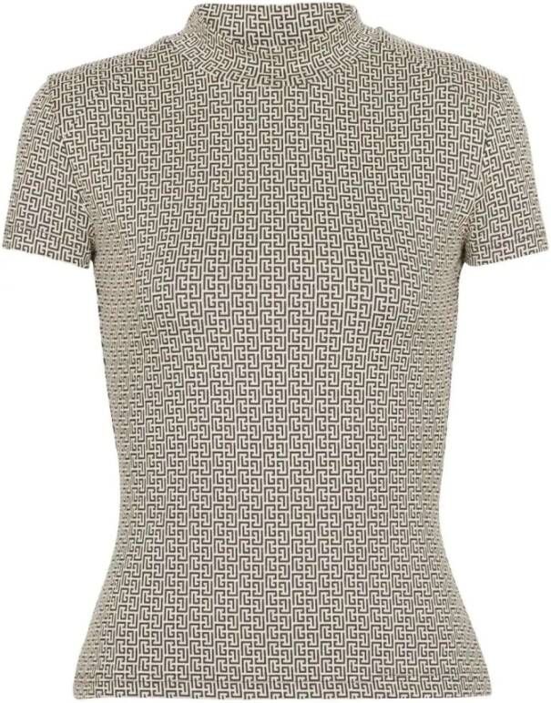 Balmain T-Shirts Zwart Dames