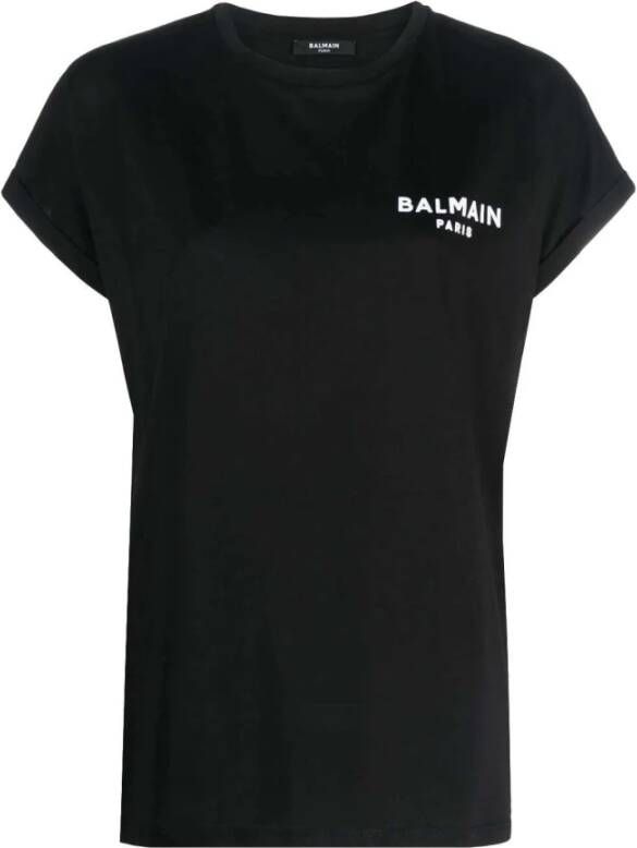 Balmain T-Shirts Zwart Dames