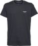 Balmain Zwart Logo-Print Biologisch Katoenen T-shirt Black Heren - Thumbnail 1