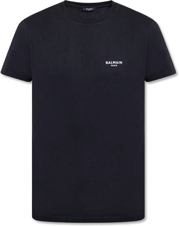 Balmain T-shirts Zwart Heren