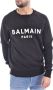 Balmain Trainingsshirt Klassiek Zwart Iconisch Ontwerp Zwart Heren - Thumbnail 1