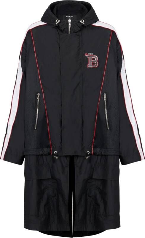 Balmain Verstelbare parka x Puma Zwart Heren