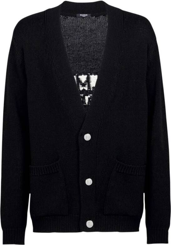 Balmain Vest Zwart Heren