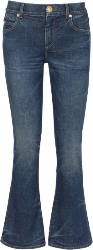 Balmain Vintage denim jeans Blauw Dames
