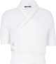 Balmain Witte Topkleding voor Vrouwen Aw23 White Dames - Thumbnail 2